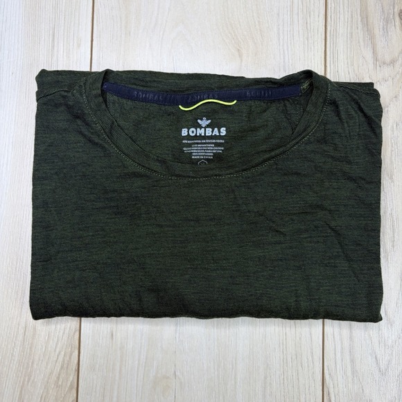 Bombas Tops - Bombas Merino Wool Blend Shirt Womens Medium Long Sleeve Base Layer Green